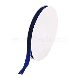 5/8 inch Single Face Velvet Ribbon, Dark Blue, 5/8 inch(15.9mm), about 25yards/roll(22.86m/roll)(OCOR-R019-15.9mm-175)