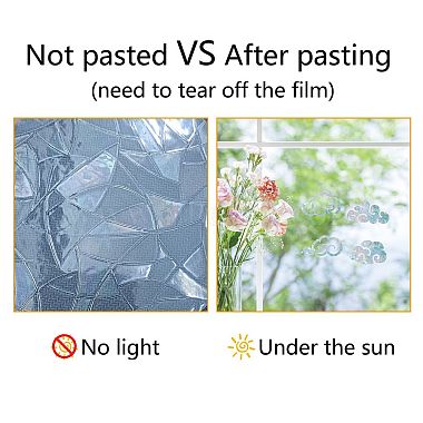 Waterproof PVC Colored Laser Stained Window Film Adhesive Stickers(DIY-WH0256-047)-8