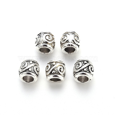 Column Alloy European Beads