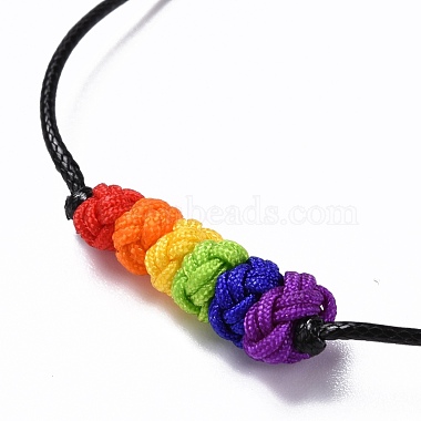 Rainbow Pride Bracelet(BJEW-F419-01)-2