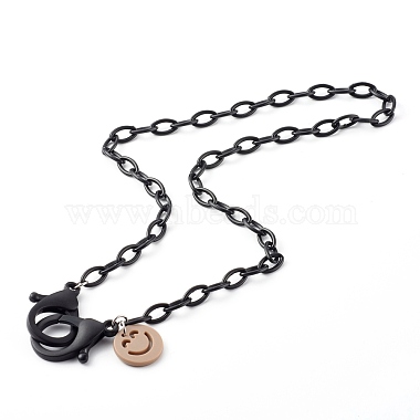 Personalized Acrylic Cable Chain Necklaces(NJEW-JN03477)-2