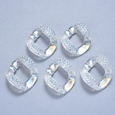 Transparent Acrylic Linking Rings Rhinestone Settings(OACR-S036-009A-D01)-2