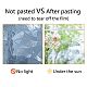 Waterproof PVC Colored Laser Stained Window Film Adhesive Stickers(DIY-WH0256-047)-8