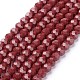 Faceted(32 Facets) Round Glass Beads Strands(X-EGLA-J042-4mm-24)-1