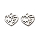 Valentine's Day 316 Surgical Stainless Steel Charms(STAS-H190-15P-05)-1