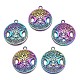 pendentifs en alliage de couleur arc-en-ciel(FIND-SZ0009-11)-1