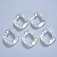 Transparent Acrylic Linking Rings Rhinestone Settings(OACR-S036-009A-D01)-2