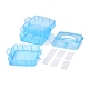 Rectangle Portable PP Plastic Detachable Storage Box(CON-D007-02E)-4