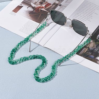 Chaînes de lunettes de chaîne de gourmette acrylique(AJEW-EH00385)-3