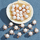 Shell Pearl Round Charms(PALLOY-AB00020)-4