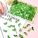 100&nbsp;pi&egrave;ces de perles de verre transparentes peintes &agrave; la bombe(GLAA-FS0002-04)-7