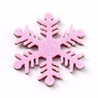 Снежинка фетр ткань рождественская тема украсить(DIY-H111-B03)-2