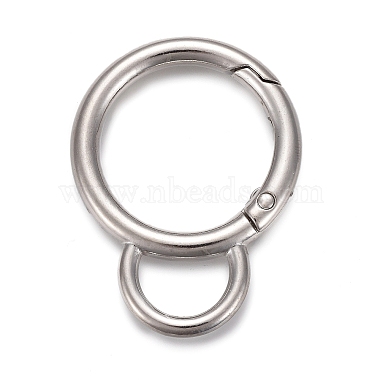 Platinum Alloy Spring Ring Clasps