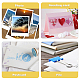 A5 PVC Loose Leaf Binder Postcard Phote Album with 50 Pockets Transparent Sleeve Protectors(DIY-WH0028-44A)-6