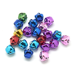 Iron Bell Pendants, Mixed Color, 20mm(X-IFIN-S692-20mm-M)