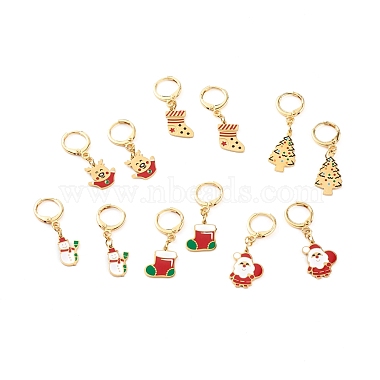 Mixed Color Mixed Shapes 316 Surgical Stainless Steel Earrings