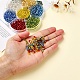 7 Colors Glass Round Seed Beads(SEED-YW0001-24C-01)-7