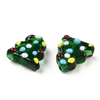 Christmas Themed Handmade Lampwork Beads(XMAS-PW0001-213F)-3