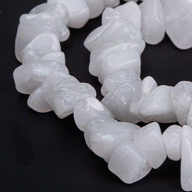 Natural White Jade Beads Strands(G-G011-02)-2