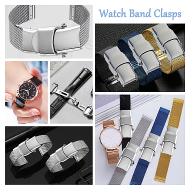 10Pcs 201 Stainless Steel Watch Band Clasps(STAS-DC0015-89)-7