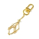 Brass Braided Chain Pouch Holder Pendant Decorations(HJEW-JM01242-01)-3