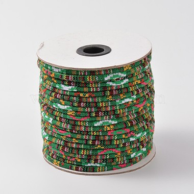 4mm Green Cloth Thread & Cord
