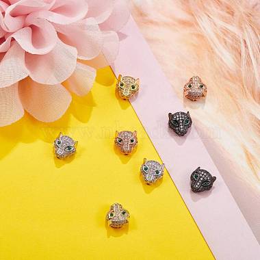 8Pcs 4 Color Rack Plating Hollow Brass Micro Pave Cubic Zirconia Beads(sgZIRC-SZ0001-02-RS)-7