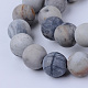 Natural Polychrome Jasper/Picasso Stone/Picasso Jasper Beads Strands(X-G-Q462-8mm-02)-1
