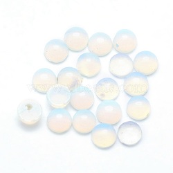 Opalite Cabochons, Half Round, 4x2~4mm(X-G-P393-R10-4mm)