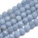 Natural Angelite Beads Strands(G-O171-08-4mm)-1