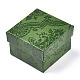 Flower Printed Cardboard Jewelry Boxes(CBOX-T006-10E)-2