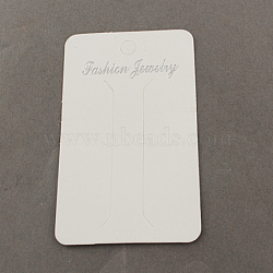 Paper Display Card, White, 80x50mm(ODIS-S002-3)