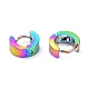 304 Stainless Steel Huggie Hoop Earrings(EJEW-M284-30M-C)-3