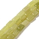 naturels de citron jade perles brins(G-G085-A22-01)-1
