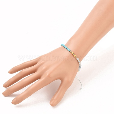 Bracelets de perles de nylon tressés réglables(BJEW-JB05593)-5