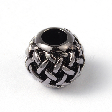 12mm Round Stainless Steel Beads