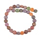 Baking Paint Glass Beads Strands(GLAA-F133-04)-2