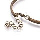Alloy Bangle Making(MAK-WH0005-01AB)-4