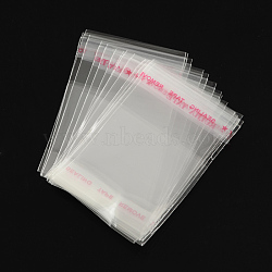 OPP Cellophane Bags, Small Jewelry Storage Bags, Self-Adhesive Sealing Bags, Rectangle, Clear, 6x4cm, Unilateral Thickness: 0.035mm, Inner Measure: 3x4cm(OPC-R012-18)