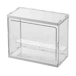 Assemble Acrylic Display Boxes, for Model Toy Display, Clear, 22.5x27.3x13.6cm, 7pcs/set(ODIS-M004-01B)
