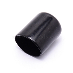 Rubber End Caps, Flexible Bolt Covers, Screw Caps, Thread Protectors, Column, Black, 30x20mm, Inner Diameter: 19mm(FIND-WH0063-06E)