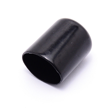 Rubber End Caps, Flexible Bolt Covers, Screw Caps, Thread Protectors, Column, Black, 30x20mm, Inner Diameter: 19mm