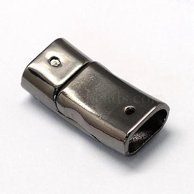 Alloy Magnetic Clasps with Glue-in Ends(PALLOY-R089-06B)-2