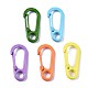 Spray Painted Alloy Spring Gate Rings(X-KEYC-S255-010-NR)-2