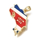 Brass Enamel Pendants(KK-C263-30A-G)-2