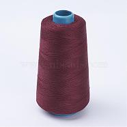 Polyester Thread, Saddle Brown, 0.28mm, about 1749.78 yards(1600m)/roll(OCOR-WH0001-08)