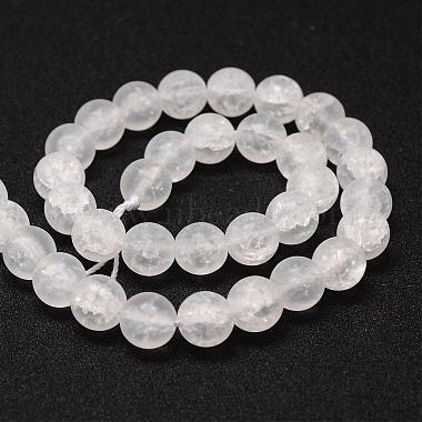 Chapelets de perles en quartz craquelé synthétique(CCG-K002-8mm-01)-2