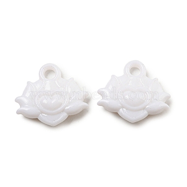 White Flower Acrylic Pendants