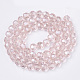 Faceted(32 Facets) Electroplate Glass Bead Strands(X-EGLA-R015-8mm-8)-2