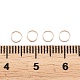 Messing geschlossene Biegeringe(KK-D257-01RG-09)-3